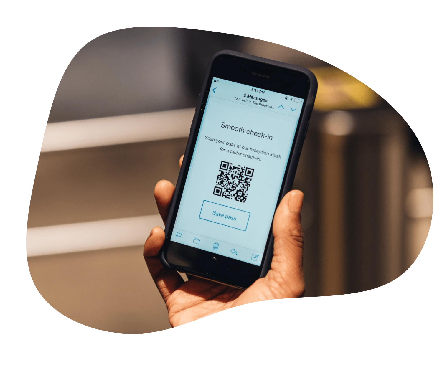 screenshot of Eptura Visitor